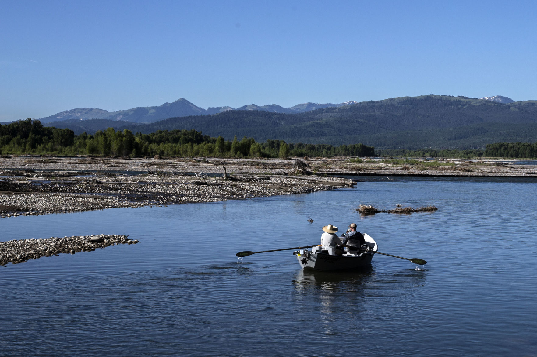 Guided fishing Wilson to South Park